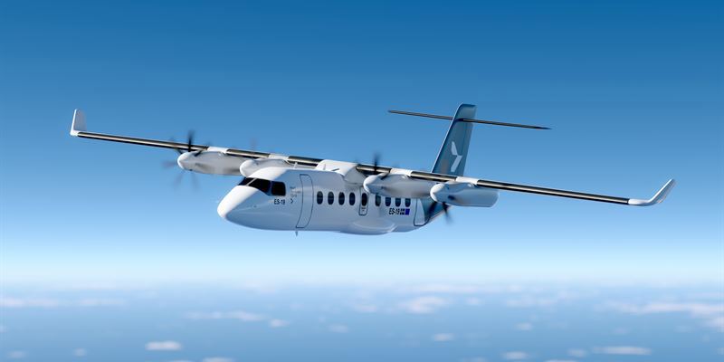 Nu lyfter det hållbara flyget: Amerikansk stororder på 200 elflygplan från Heart Aerospace