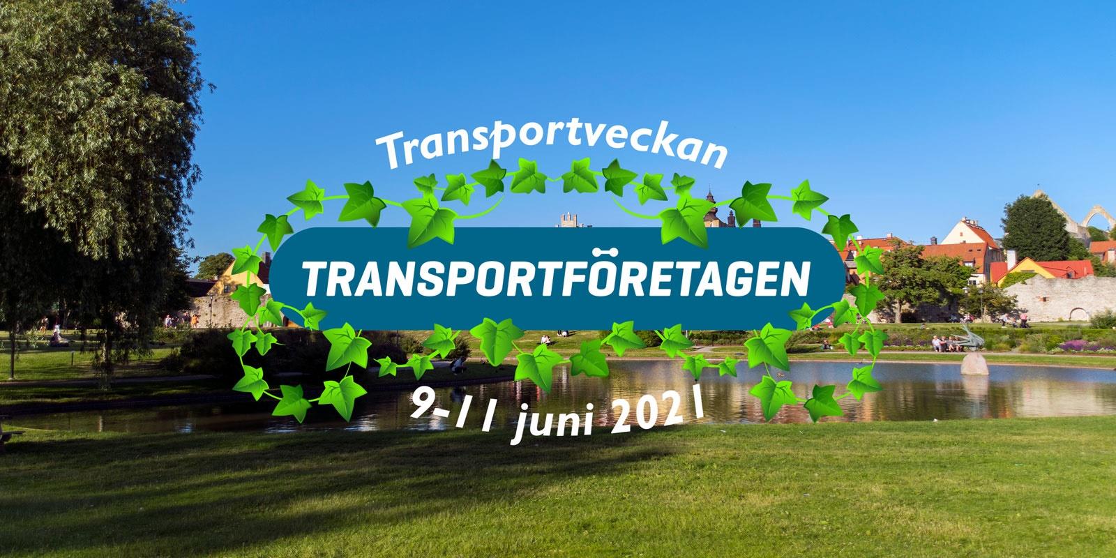 Transportföretagen arrangerar Transportveckan 9-11 juni