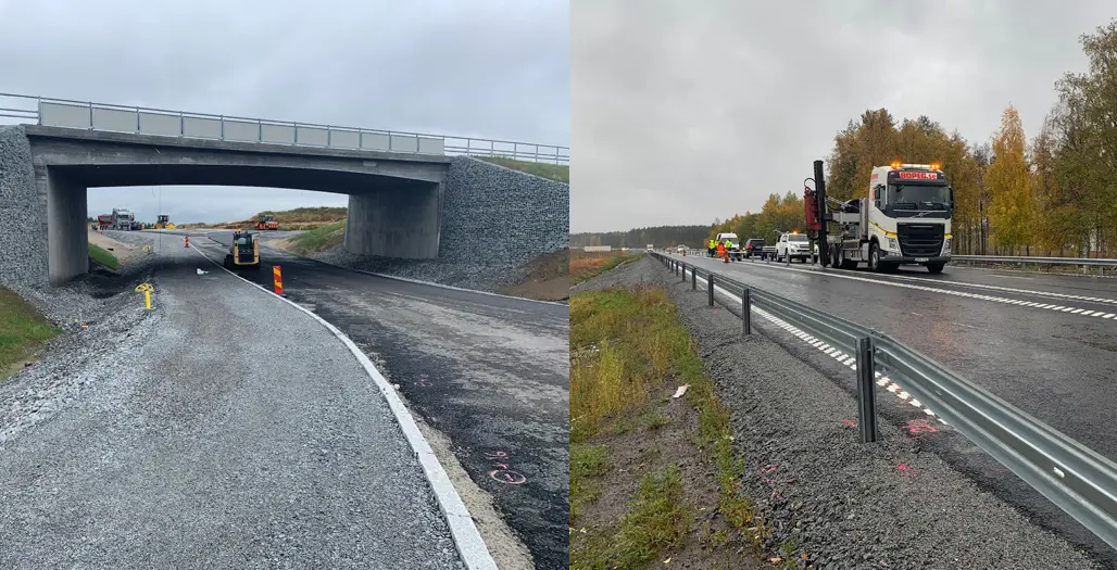 I Norrland är vägarna blodomloppet 