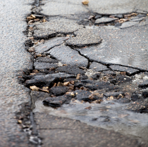 Rapport om vägarnas skick