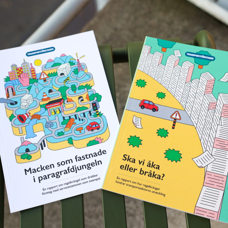 Bilder på regelgrångel-rapporterna