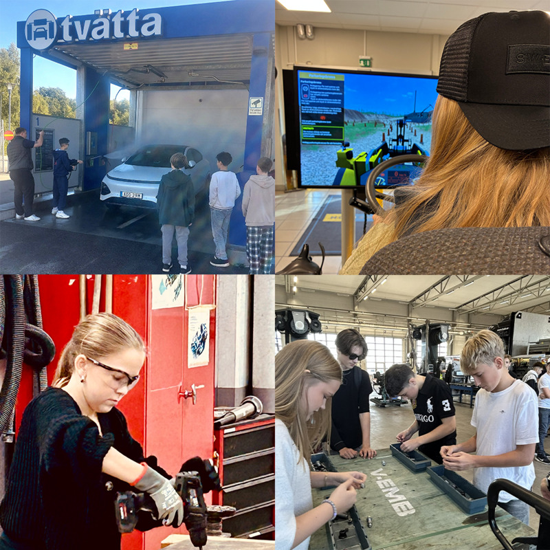 Collage öppna verkstäder