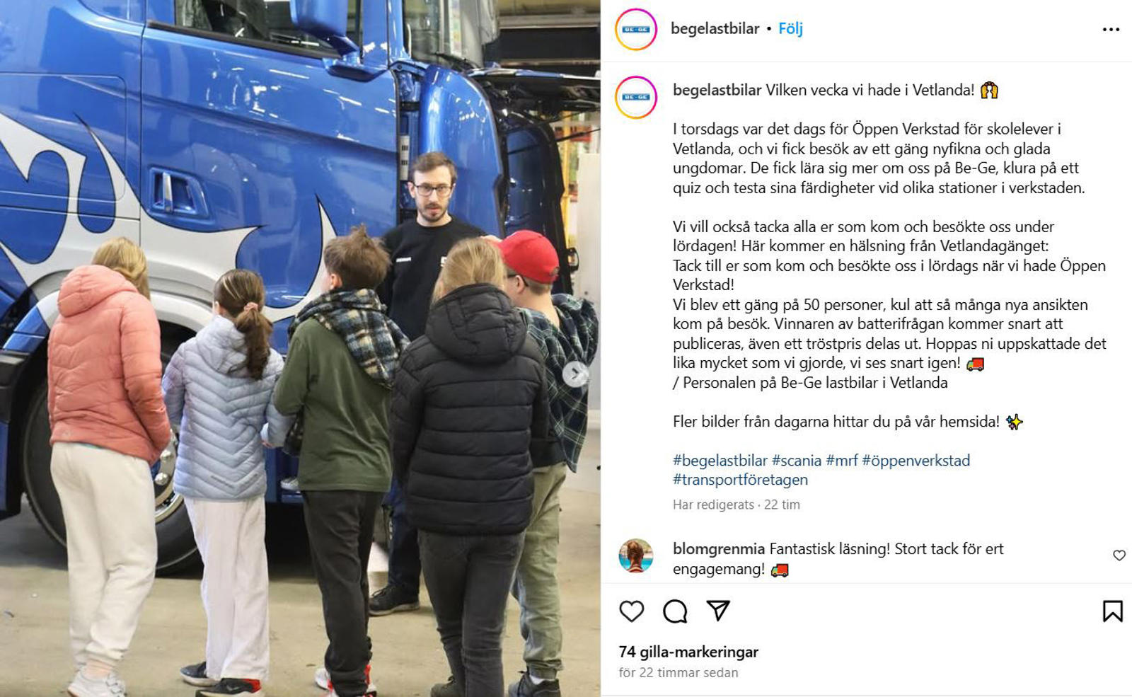 Be-Ge Vetlanda