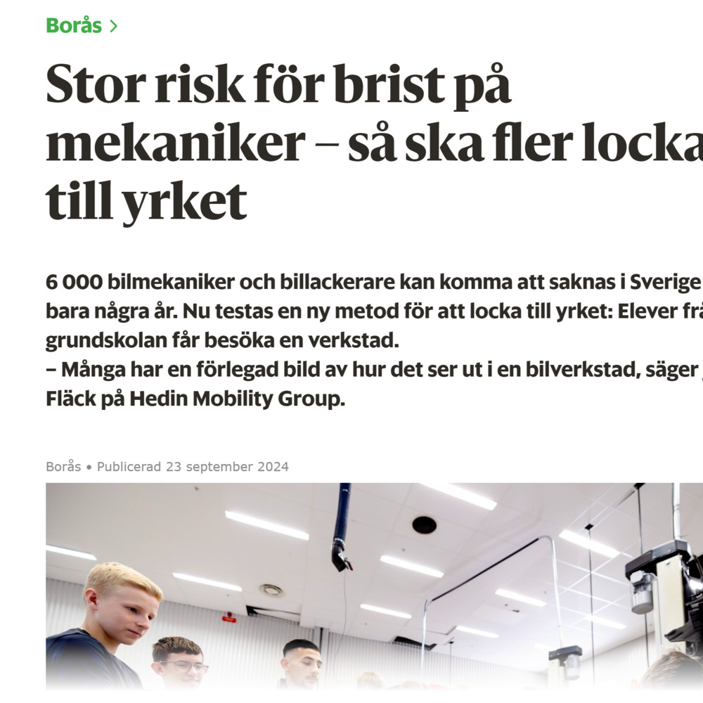 Reportaget från Borås Tidning