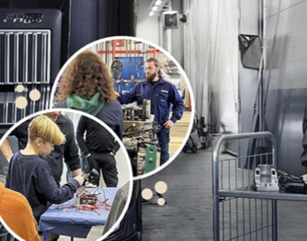 Finnvedens Lastvagnar skriver om projektet i Driv!