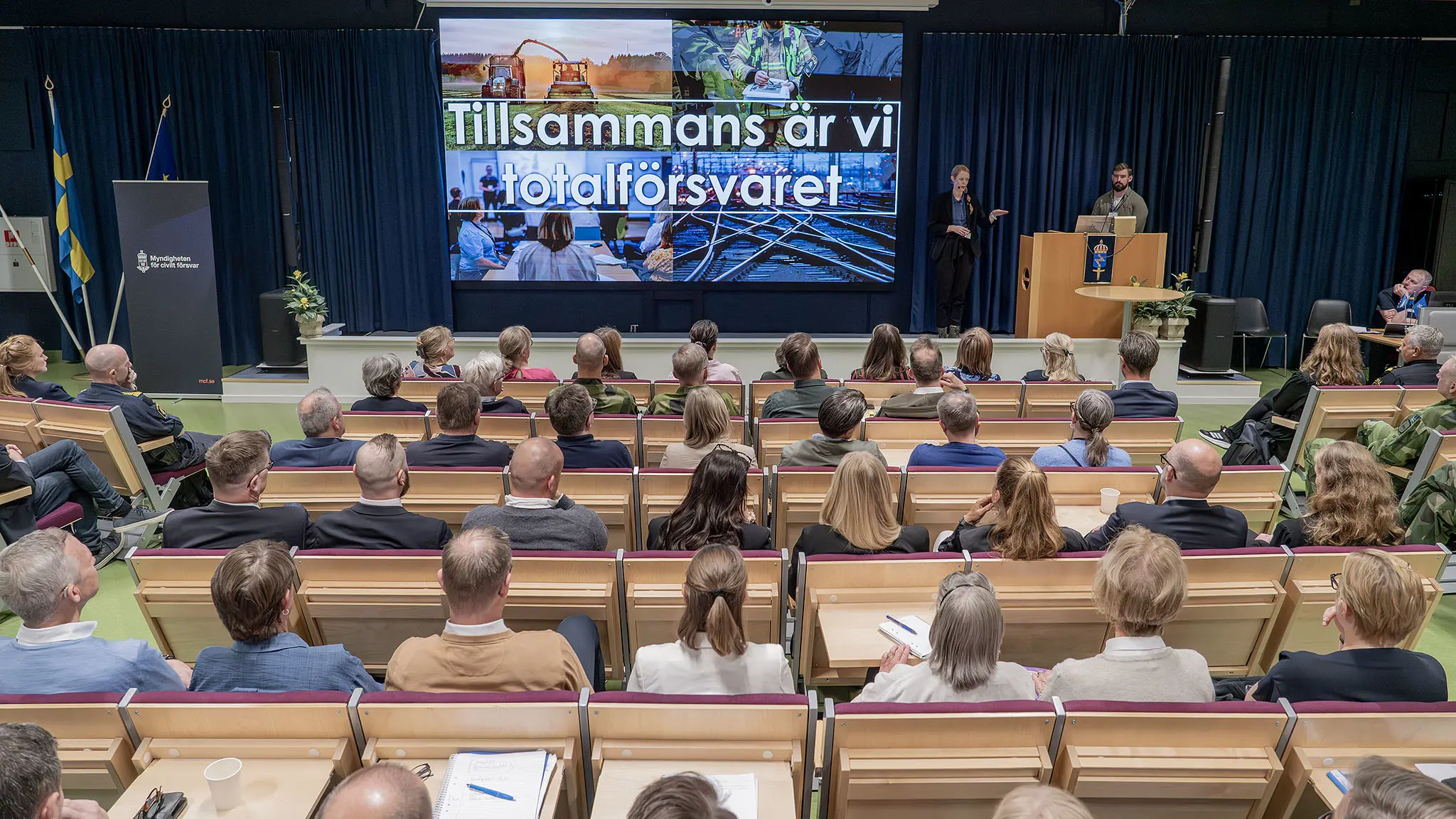 Foto: Försvarsmakten och MCF (Myndigheten för civilt försvar)