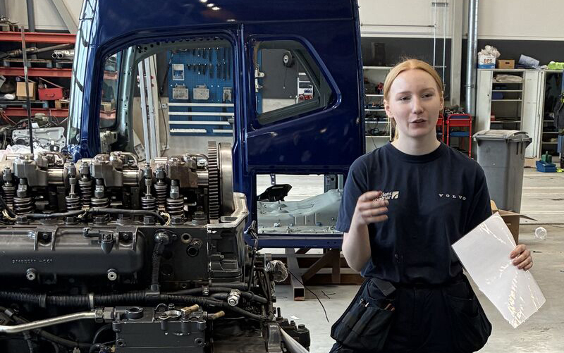Finnvedens Lastvagnar AB på Nylanda får besök.