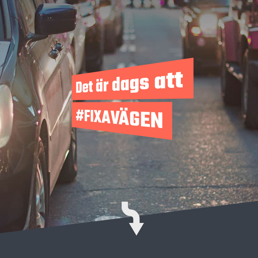 Följ "Fixa Vägen" i sociala medier