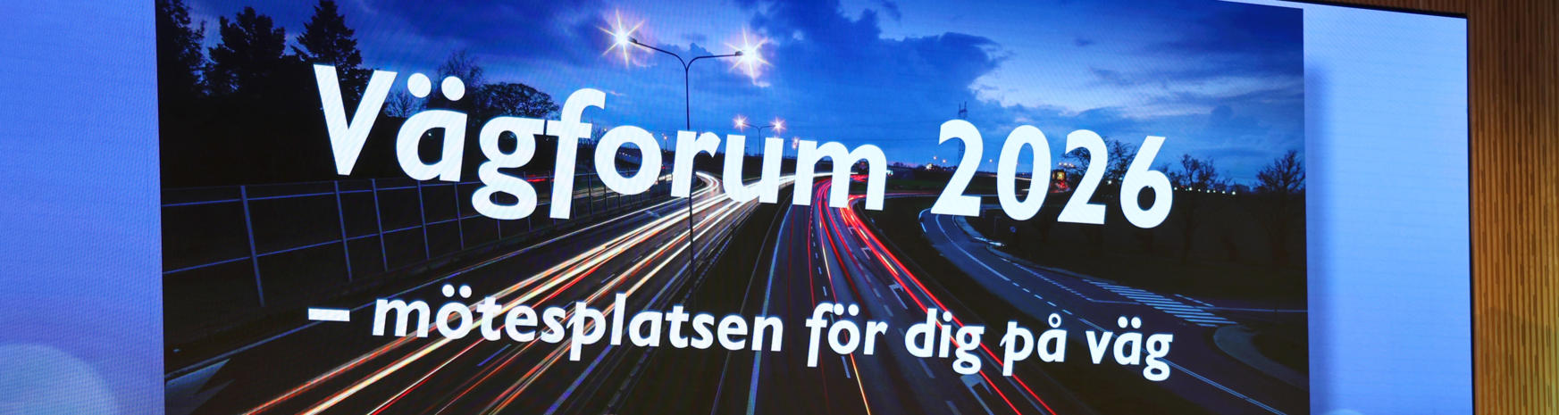 Rekordsatsningar på vägar i fokus under Vägforum 2026