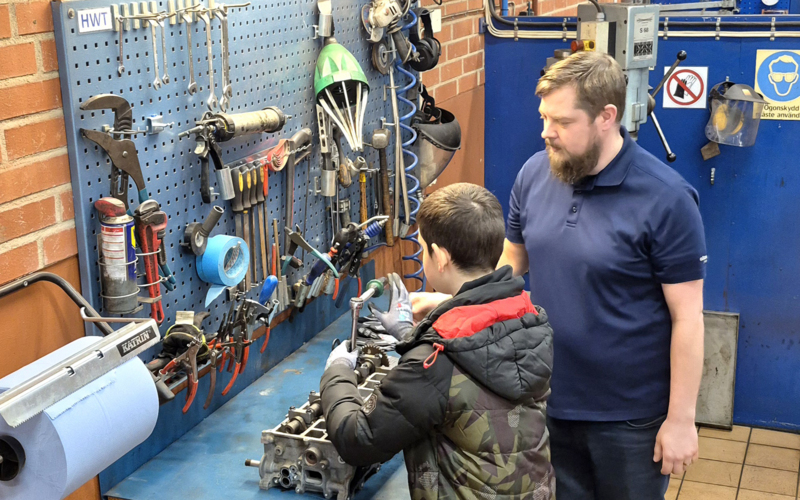 ”Öppen verkstad 2.0” hos Göinge Bil