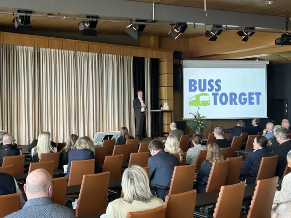 Jonas Hagelqvist, vd för Sveriges Bussföretag ett förbund inom Transportföretagen 