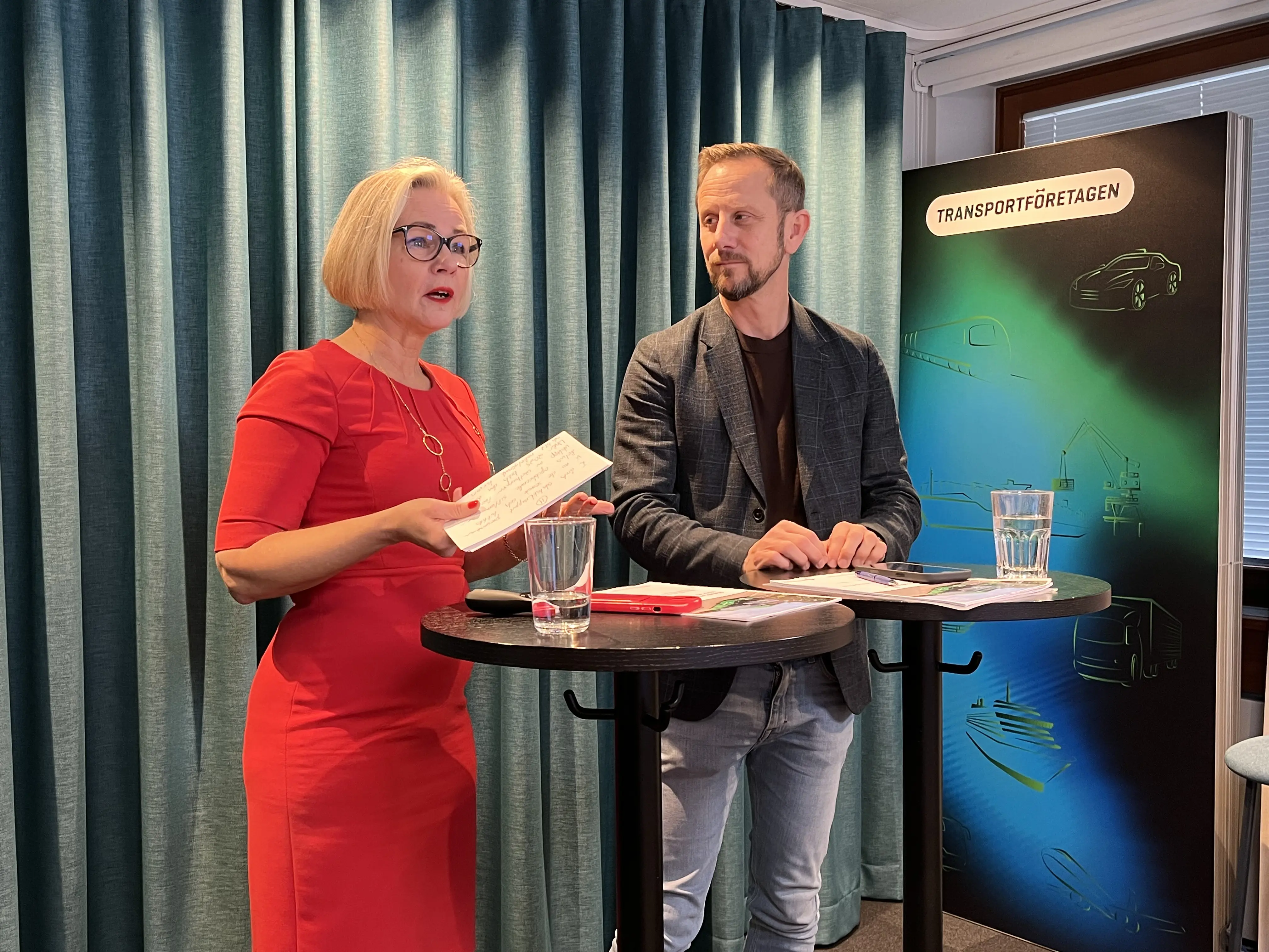 Anna Grönlund och Martin Pagrotsky