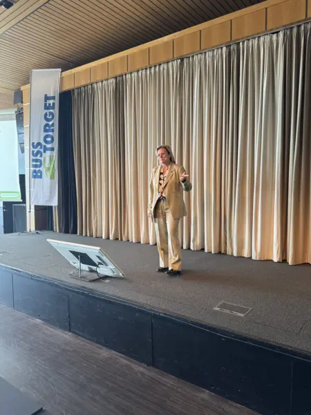 Transportföretagens samhällspolitiska chef, Tina Thorsell