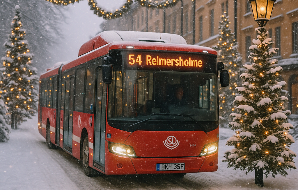 Bussbranschnytt December inklusive brev till Tomten