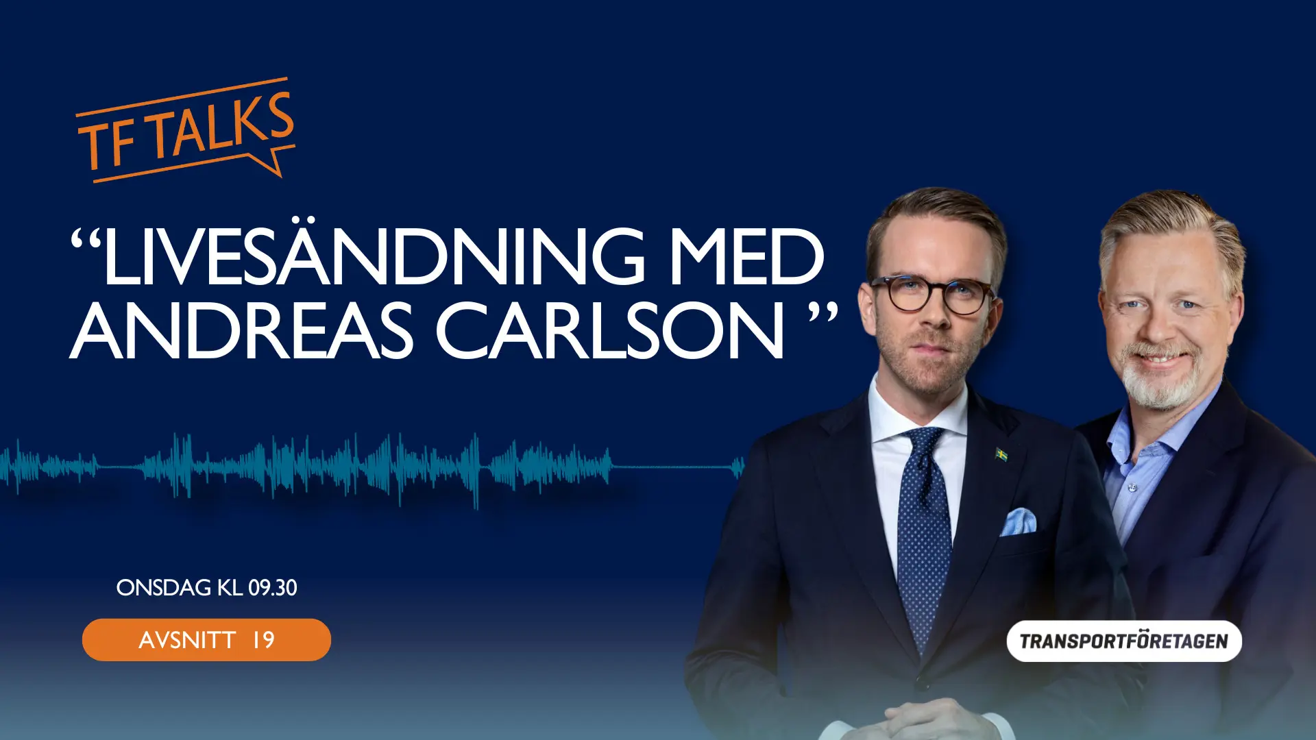Avsnitt 19: Livesändning med Andreas Carlson