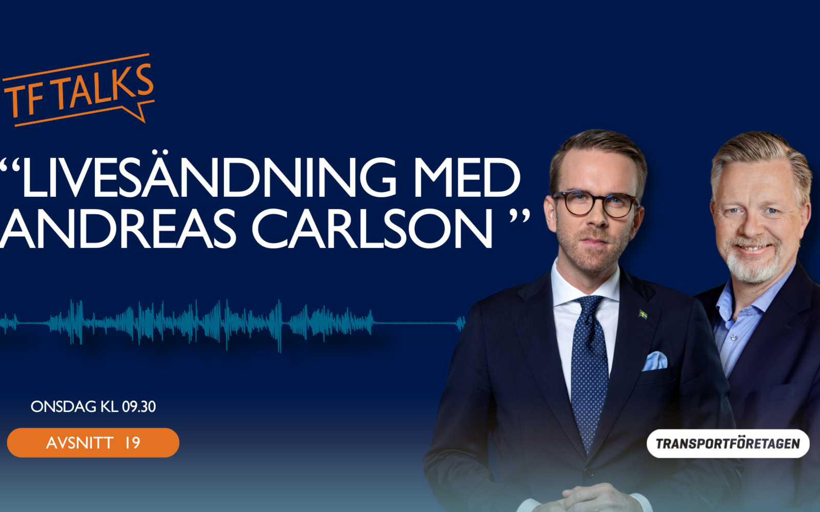 Avsnitt 19: Livesändning med Andreas Carlson!