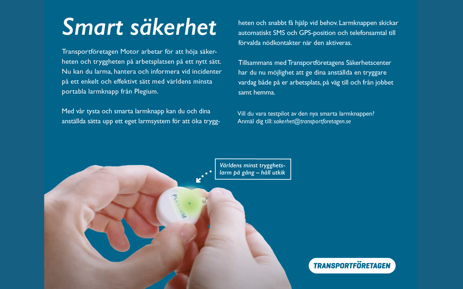 Plegium - Smart Säkerhet