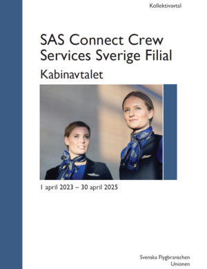 SAS Connect företagsbilagor kabinavtal 2023-2025