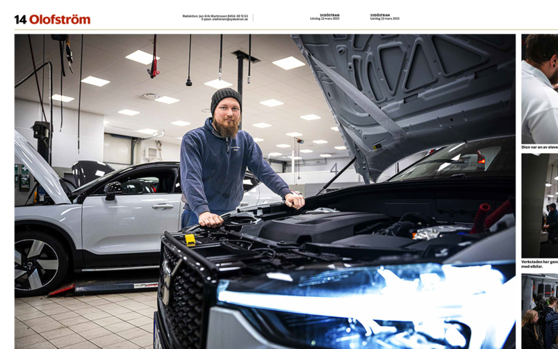 I verkstäderna finns det jobb – tusentals mekaniker sökes