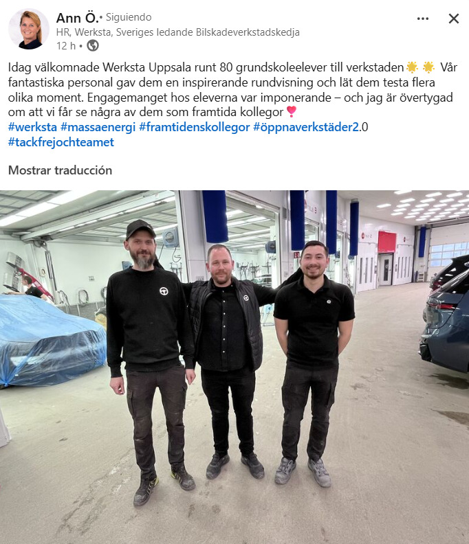 Werksta Uppsala öppnade sin verkstad